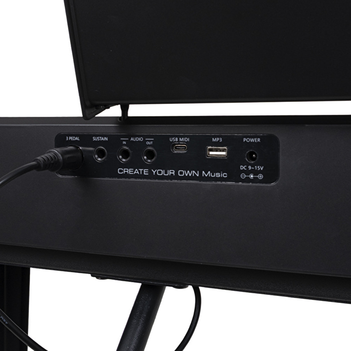 PIANOVA EP-10BK Siyah Dijital Piyano